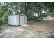 Metal shed in backyard at 4725 Kayworth Rd, Lake Wales, FL 33898