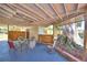 Spacious covered patio with seating, perfect for relaxation and gatherings at 509 N Scenic Hwy, Frostproof, FL 33843