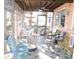 Relaxing screened porch with comfortable seating and natural light at 7254 Wisteria Ln, Lake Wales, FL 33898