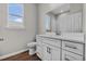 Well-lit bathroom featuring stylish vanity with ample storage, ideal for modern living at 4502 Fairway Oaks Dr, Mulberry, FL 33860