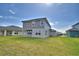 Well-maintained two-story home with a spacious backyard and green lawn at 4646 Grandview Glen Dr, Auburndale, FL 33823
