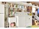 Garage with shelving, and storage at 6734 Kensington Ne Dr, Winter Haven, FL 33881