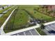 Aerial view of a community dog park, providing a safe and fun environment for pets at 5600 Siltstone St, Lakeland, FL 33811