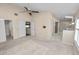 Large main bedroom with high ceilings, walk-in closet and ensuite bathroom at 1144 Waterfall Ln # 26, Lakeland, FL 33803