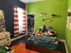 bedroom with walk-in closet and colorful accents at 2875 Creeks Crossing Blvd, Lakeland, FL 33810
