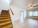 Bright living room with tile floors and a view of the backyard at 1426 Persimmon Way, Lakeland, FL 33811