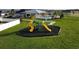 Community playground with slides and play structure near pool at 5528 Arlington River Dr, Lakeland, FL 33811