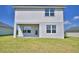 Rear exterior of home showcasing a grassy yard at 4538 Grandview Glen Dr, Auburndale, FL 33823