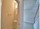 A conveniently located powder room with pedestal sink and modern fixtures at 4538 Grandview Glen Dr, Auburndale, FL 33823