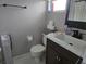 Cozy bathroom featuring modern fixtures, ample counter space and natural light at 462 Cameo Dr # 462, Lakeland, FL 33803