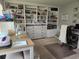 Inviting home office with built-in bookshelves and drawers that provide ample space for storage and decor at 462 Cameo Dr # 462, Lakeland, FL 33803