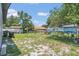 View of the backyard featuring a partially fenced in yard at 602 Taylor Blvd, Winter Haven, FL 33880