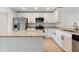 Modern kitchen with stainless steel appliances and granite countertops at 1918 Dr Martin L King Jr Way, Haines City, FL 33844