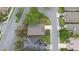 Aerial view of the home at 1045 View Pointe Way, Lakeland, FL 33813