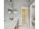 Spacious bathroom featuring vanity with drawers, sink, a water closet, and tile floors at 1045 View Pointe Way, Lakeland, FL 33813