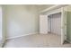 Bedroom with neutral walls, carpet flooring and open doorway at 1045 View Pointe Way, Lakeland, FL 33813