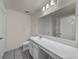 Bathroom with a vanity, toilet, and shower/tub combo at 1029 Mattie Pointe Way, Auburndale, FL 33823