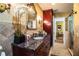 Spa-like bathroom with granite countertops and walk-in shower at 7525 Catherine Dr, Lakeland, FL 33810