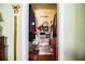 Well-organized closet with shelving and ample storage space at 7525 Catherine Dr, Lakeland, FL 33810