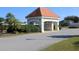 Community entrance with gated access and mailboxes at 206 Clovis Pass, Winter Haven, FL 33880