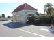 Mailbox area under covered structure at community entrance at 206 Clovis Pass, Winter Haven, FL 33880