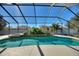 Refreshing screened pool and spa at 206 Clovis Pass, Winter Haven, FL 33880