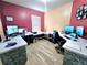 Spacious office with dual desk setup, bright lighting and comfortable workspace at 1109 Brenton Manor Dr, Winter Haven, FL 33881