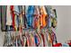 Closet full of clothing hanging on hangers at 1705 Davis Ave, Bartow, FL 33830