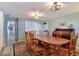 Cozy dining room featuring a wooden table, rug, and classic furnishings at 1819 Meadowbrook Ave, Lakeland, FL 33803