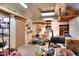 Spacious garage with ample room for parking and storage at 1819 Meadowbrook Ave, Lakeland, FL 33803