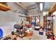Shed interior with storage shelves, tools and assorted containers at 1819 Meadowbrook Ave, Lakeland, FL 33803
