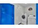 Simple, clean bathroom with a single vanity and a shower/tub combo at 7454 Briarbay Loop, Lakeland, FL 33810