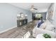 Comfortable living room features stylish furnishings, modern flooring, and natural light creating a cozy ambiance at 1220 Woodland Ave, Lakeland, FL 33801