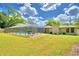 Screened-in pool with a large backyard at 415 W Beacon Rd, Lakeland, FL 33803