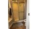 Bathroom featuring a glass-door shower and a large soaking tub at 5982 Crane Dr, Lakeland, FL 33809