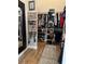 A spacious, well-organized walk-in closet with shelves and hanging space at 5982 Crane Dr, Lakeland, FL 33809