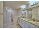 Large bathroom with double sink vanity and soaking tub at 4700 Grandview Glen Dr, Auburndale, FL 33823