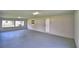 Large garage, freshly painted floor and walls, natural light at 116 Bishop St, Auburndale, FL 33823