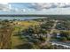 Aerial view of property near lake and park at 506 N Wales Dr, Lake Wales, FL 33853