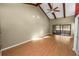 Living area featuring sliding doors to screened patio at 5225 Imperial Lakes Blvd # 22, Mulberry, FL 33860