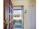 Inviting entryway with a view to the outdoors from the opened front door at 1836 N Crystal Lake Dr # 46, Lakeland, FL 33801