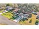House with driveway and yard, viewed from above at 1555 Archers Path, Lakeland, FL 33809