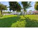 Well-maintained home with a spacious green lawn and mature trees, offering a serene and inviting outdoor space at 1323 Valley E Hl, Lakeland, FL 33813