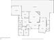 A floor plan shows layout of home with bedrooms, living spaces, and outdoor screened patio/pool at 1323 Valley E Hl, Lakeland, FL 33813