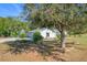Charming one-story home with a well-maintained lawn and mature trees at 309 W Frederick Ave, Dundee, FL 33838