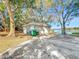 Two-car garage close to the lake offering space for vehicles and storage at 309 W Frederick Ave, Dundee, FL 33838