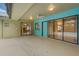 View of spacious patio with access to pool and multiple rooms at 3845 Garnet Dr, Mulberry, FL 33860