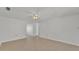 Spacious living room with tile flooring and ceiling fan at 3107 Valley High Dr, Lakeland, FL 33813