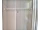 Standard closet with one wire shelf and hanging rack at 4036 Tullamore Ln, Auburndale, FL 33823