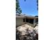 Exterior of house featuring a screened in room and back patio at 3709 Feather Dr, Lakeland, FL 33812
